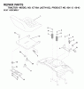 Jonsered ICT18A (JICTH18C, 954130043) - Lawn & Garden Tractor (2001-02) Listas de piezas de repuesto y dibujos SEAT