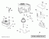 Jonsered LT2317 CMA2 (96051011100) - Lawn & Garden Tractor (2013-06) Ersatzteile ENGINE