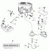 Jonsered LT2320 A2 (96041034700) - Lawn & Garden Tractor (2013-06) Listas de piezas de repuesto y dibujos ENGINE