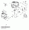 Jonsered LT2320 CMA2 (96051011200) - Lawn & Garden Tractor (2013-06) Listas de piezas de repuesto y dibujos ENGINE
