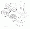 Jonsered LT2320 CMA2 (96051007200) - Lawn & Garden Tractor (2012-11) Listas de piezas de repuesto y dibujos SEAT