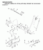 Jonsered ICT19A (JICTH19B, 954568083) - Lawn & Garden Tractor (2002-03) Listas de piezas de repuesto y dibujos MOWER LIFT / DECK LIFT