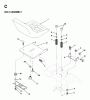 Jonsered LTH15 (954130004) - 42" Lawn & Garden Tractor (1997-04) Listas de piezas de repuesto y dibujos SEAT