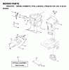Jonsered LTH18 (J18H46C, 954130026) - Lawn & Garden Tractor (1998-12) Listas de piezas de repuesto y dibujos ENGINE CUTTING EQUIPMENT
