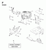 Jonsered LTH18 - 42" Lawn & Garden Tractor (1998-04) Listas de piezas de repuesto y dibujos ENGINE CUTTING EQUIPMENT