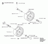 Jonsered FR2111 (953535101) - Rear-Engine Riding Mower (2006-01) Listas de piezas de repuesto y dibujos WHEELS TIRES