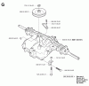 Jonsered FR2111 M (953535801) - Rear-Engine Riding Mower (2005-03) Listas de piezas de repuesto y dibujos TRANSMISSION