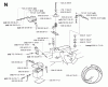 Jonsered FR2111 M (965077501) - Rear-Engine Riding Mower (2006-01) Listas de piezas de repuesto y dibujos ELECTRICAL