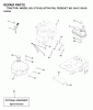 Jonsered ICTH16 (JICTH16TA, 954130028) - Lawn & Garden Tractor (1999-03) Listas de piezas de repuesto y dibujos ENGINE CUTTING EQUIPMENT