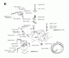 Jonsered FR2113 A - Rear-Engine Riding Mower (2003-01) Listas de piezas de repuesto y dibujos ELECTRICAL