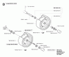 Jonsered FR2113 MA - Rear-Engine Riding Mower (2002-03) Listas de piezas de repuesto y dibujos WHEELS TIRES
