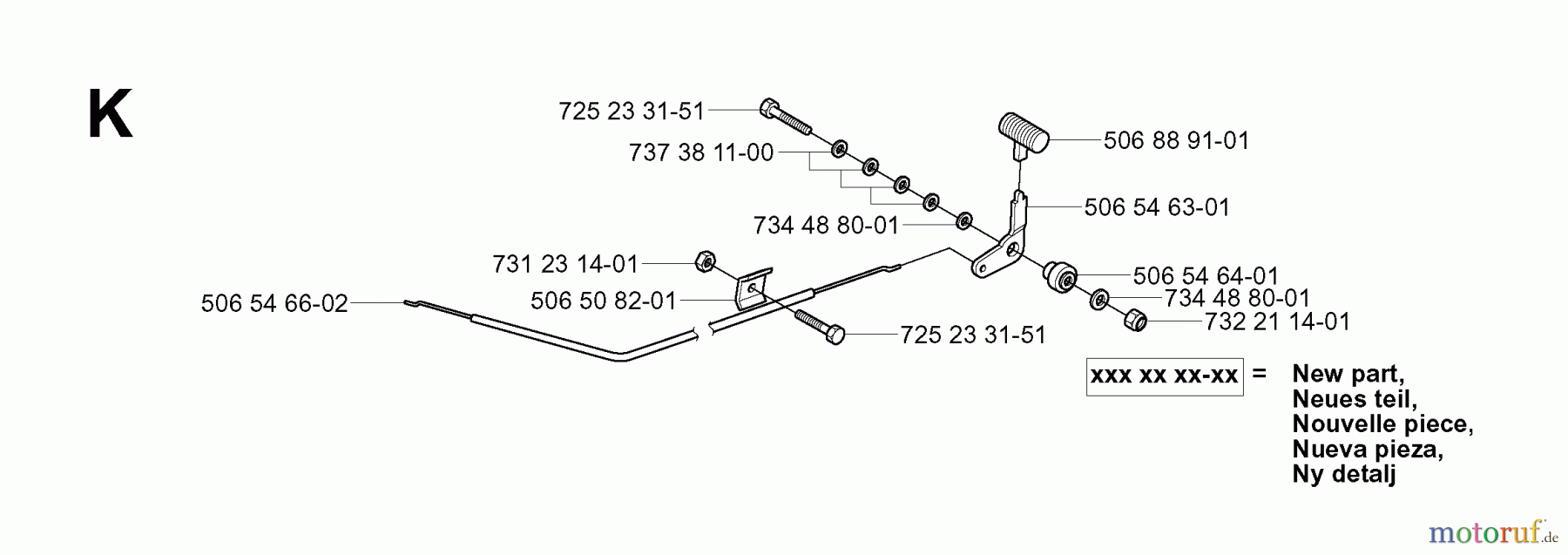  Jonsered Reitermäher FR2115 MA (965070701) - Jonsered Rear-Engine Riding Mower (2006-01) CONTROLS #3