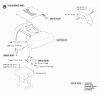 Jonsered FR2116 MA2 (965070101) - Rear-Engine Riding Mower (2006-01) Listas de piezas de repuesto y dibujos HOOD