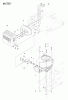 Jonsered FR2216 A (965190501) - Rear-Engine Riding Mower (2009-02) Listas de piezas de repuesto y dibujos ENGINE