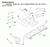 Jonsered LR12 (J1236M, 954130034) - Lawn & Garden Tractor (2000-04) Listas de piezas de repuesto y dibujos CHASSIS ENCLOSURES