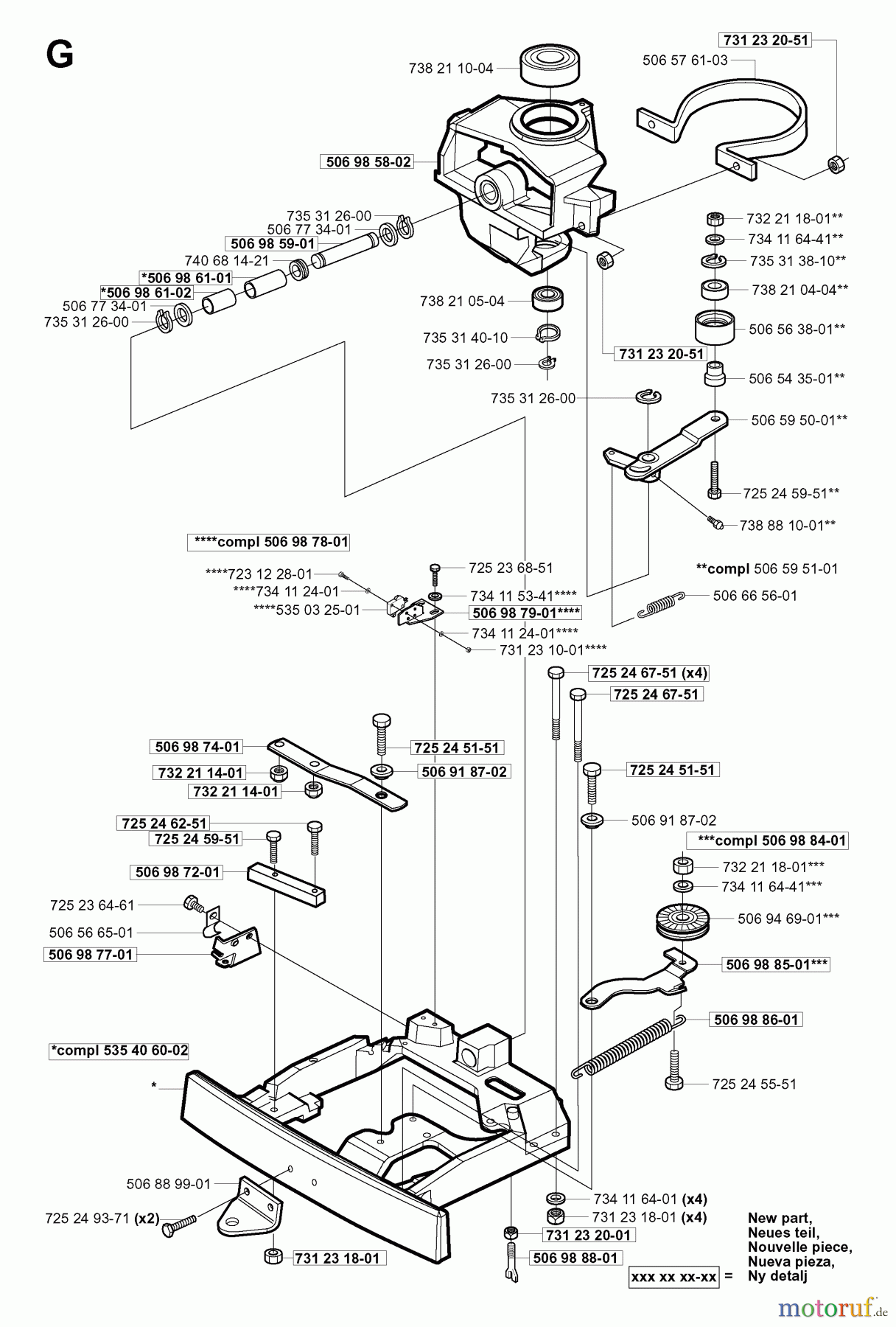 Jonsered Reitermäher FRM13 AUTOMATIC - Jonsered Rear-Engine Riding Mower (2001-01) STEERING COLUMN