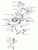Jonsered LM2146CD - Walk-Behind Mower (2003-01) Listas de piezas de repuesto y dibujos CHASSIS / FRAME #1