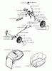Jonsered LM2146CD - Walk-Behind Mower (2003-01) Listas de piezas de repuesto y dibujos DRIVE #2