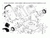 Jonsered LM2155MD (96121001903) - Walk-Behind Mower (2011-11) Listas de piezas de repuesto y dibujos FRAME ENGINE