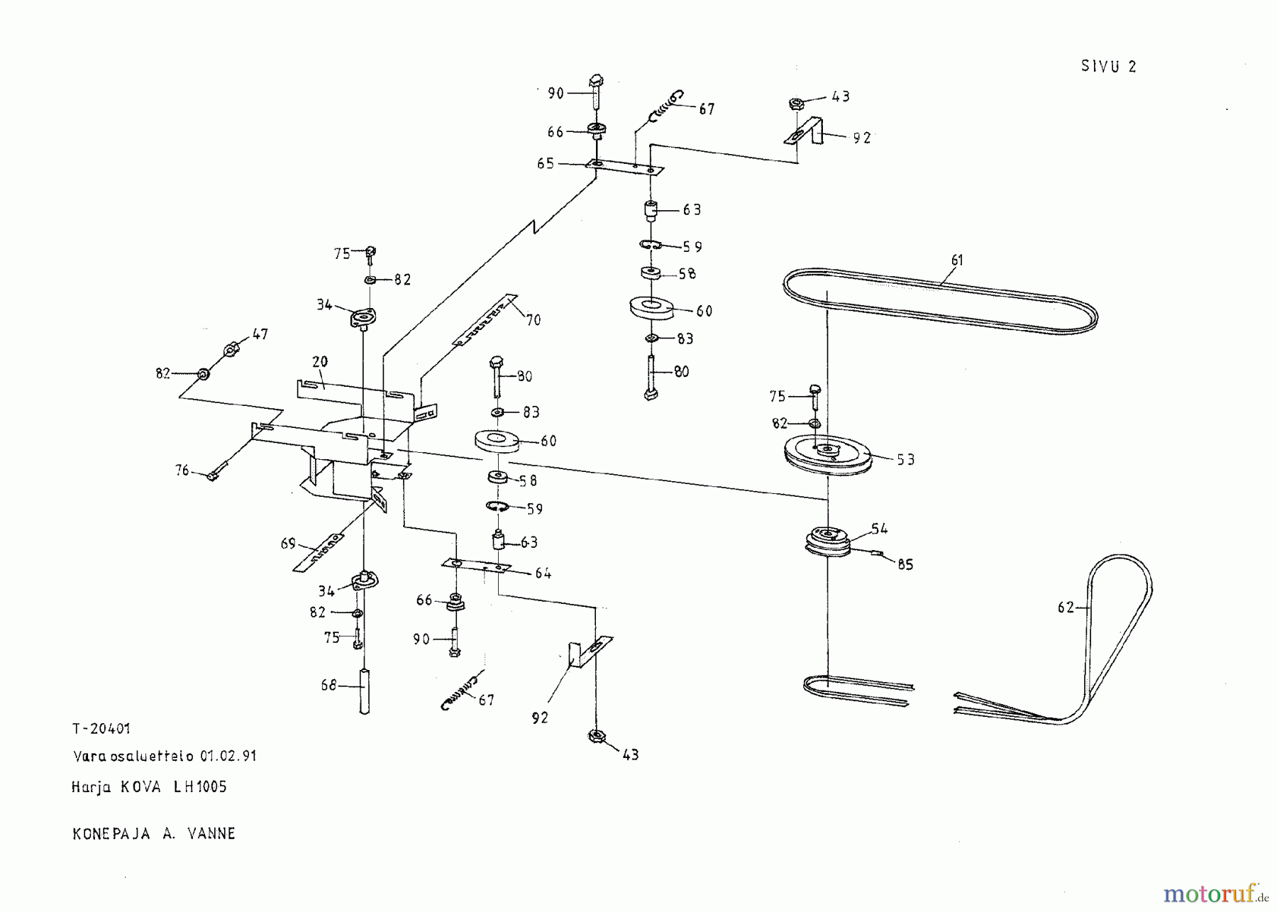  Jonsered Sonstiges B2126 (997103910) - Jonsered Blower/Vacuum (2010-10) PRODUCT COMPLETE #2