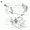 Jonsered 2016EL - Chainsaw (1995-05) Listas de piezas de repuesto y dibujos CHAIN BRAKE