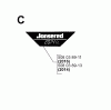 Jonsered 2016EL - Chainsaw (1998-10) Spareparts DECALS