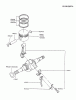 Kawasaki Motoren FA130D-CS08 - Kawasaki FA130D 4-Stroke Engine Ersatzteile PISTON/CRANKSHAFT