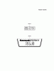 Kawasaki Motoren FH641V - DS25 bis FS481V - BS13 FH721V-CS20 - Kawasaki FH721V 4-Stroke Engine Ersatzteile LABEL