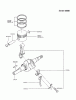 Kawasaki Motoren FA130D-CS15 - Kawasaki FA130D 4-Stroke Engine Ersatzteile PISTON/CRANKSHAFT