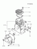 Kawasaki Motoren FA130D-BS07 - Kawasaki FA130D 4-Stroke Engine Ersatzteile CYLINDER/CRANKCASE
