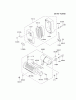 Kawasaki Motoren FE120D-AS05 - Kawasaki FE120D 4-Stroke Engine Ersatzteile AIR-FILTER/MUFFLER