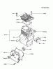 Kawasaki Motoren FA210D-AS23 - Kawasaki FA210D 4-Stroke Engine Ersatzteile CYLINDER/CRANKCASE