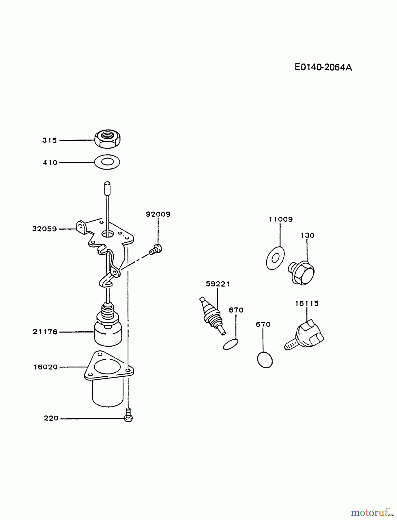  Kawasaki Motoren Motoren, Horizontal FA210D-AS23 - Kawasaki FA210D 4-Stroke Engine LUBRICATION-EQUIPMENT