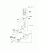 Kawasaki Motoren FE120D-AS04 - Kawasaki FE120D 4-Stroke Engine Ersatzteile PISTON/CRANKSHAFT