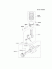 Kawasaki Motoren FE120D-BS02 - Kawasaki FE120D 4-Stroke Engine Ersatzteile PISTON/CRANKSHAFT