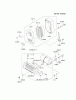 Kawasaki Motoren FE120G-ES00 - Kawasaki FE120G 4-Stroke Engine Ersatzteile AIR-FILTER/MUFFLER