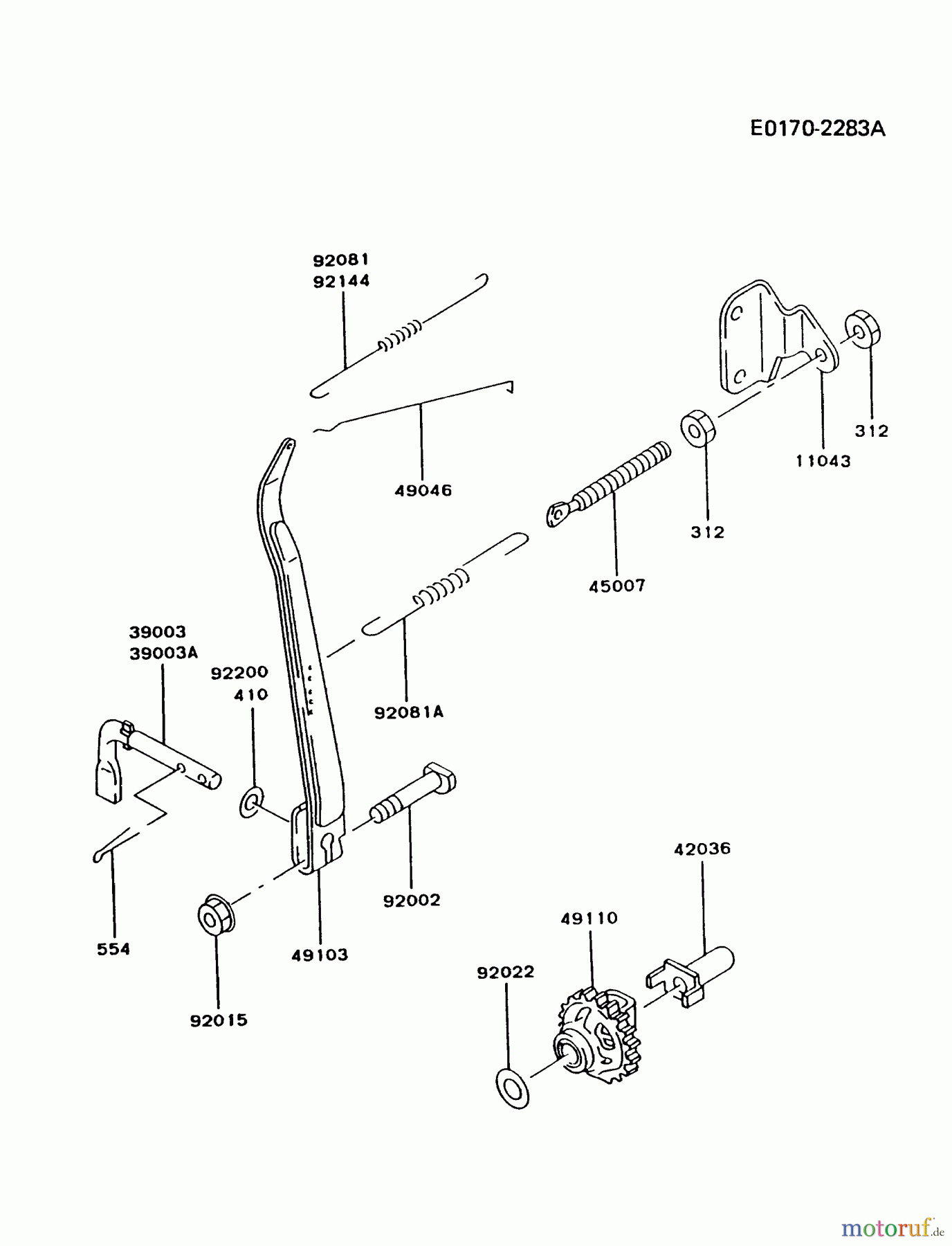  Kawasaki Motoren Motoren, Horizontal FA210D-DS10 - Kawasaki FA210D 4-Stroke Engine CONTROL-EQUIPMENT