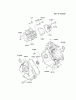 Kawasaki Motoren FE290D-AS21 - Kawasaki FE290D 4-Stroke Engine Ersatzteile CYLINDER/CRANKCASE