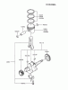 Kawasaki Motoren FG270G-AS01 - Kawasaki FG270G 4-Stroke Engine Ersatzteile PISTON/CRANKSHAFT