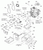 Murray 1028E (LP37057) (1696043) - John Deere 28" Dual Stage Snow Thrower (2011) Listas de piezas de repuesto y dibujos Engine & Frame Group (2989643)