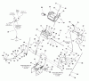 Murray 1130SE (LP1695442) - John Deere 30" Dual Stage Snow Thrower (2008) Listas de piezas de repuesto y dibujos Handles and Controls Group (2987754)
