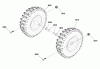 Murray 1130SE (LP18978) (1695623) - John Deere 30" Dual Stage Thrower (2009) Spareparts Wheel & Tire Group (2988553)