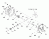 Murray 16533ES (1696031) - 33" Dual Stage Snowthrower (2011) Listas de piezas de repuesto y dibujos Gear Case Assembly (1753711)