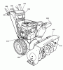 Murray 1695691 - 27" Dual Stage Snow Thrower (2009) Spareparts Decals Group (2988431)