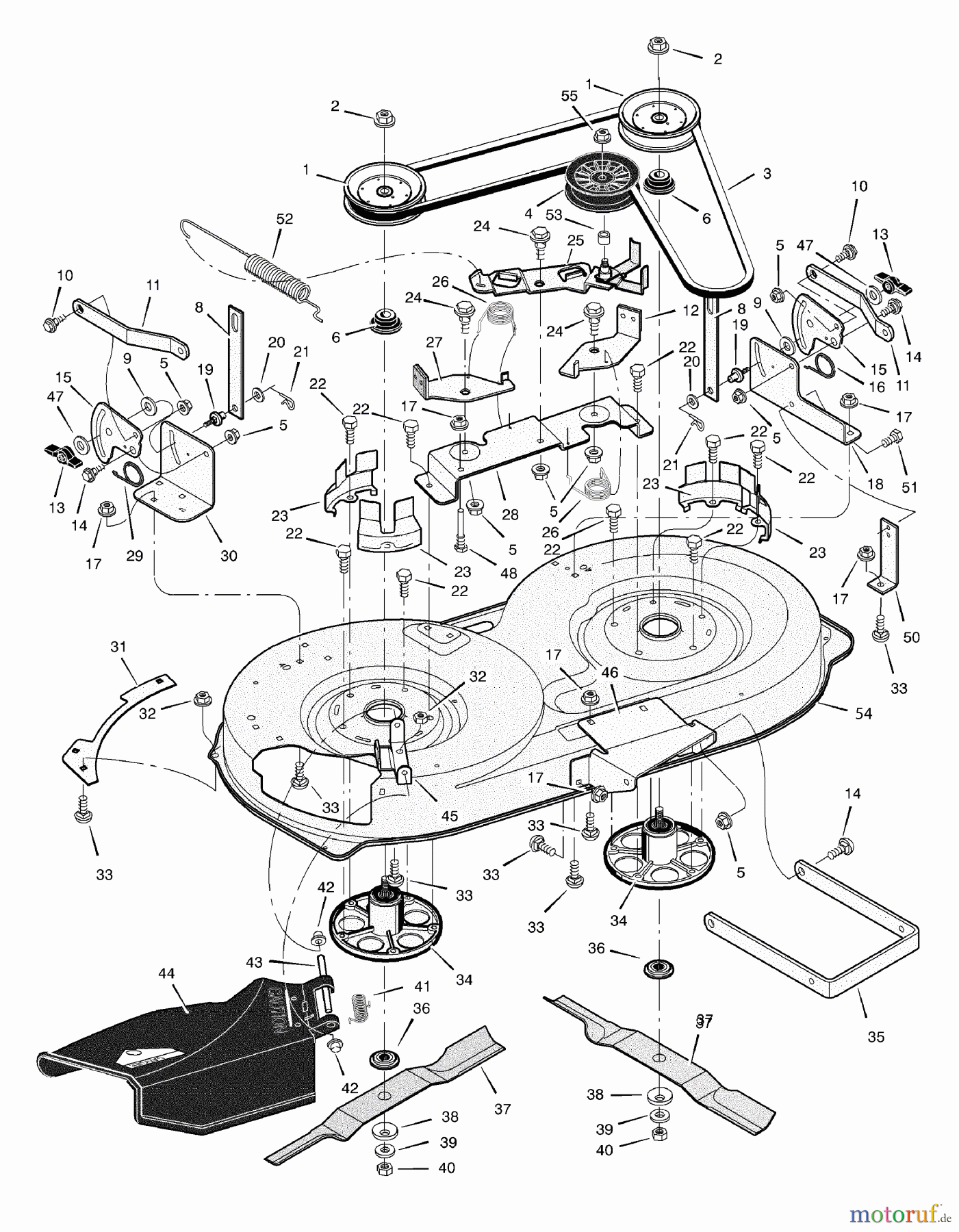 Murray Rasen- und Gartentraktoren 405000x8B - Scotts 40