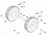 Murray 1695724 - Brute 27" Dual Stage Snow Thrower (2009) Listas de piezas de repuesto y dibujos Wheels and Tires Group (2988473)