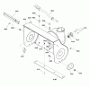 Murray 1695732 - Brute 27" Dual Stage Snow Thrower (2009) Listas de piezas de repuesto y dibujos Auger Housing Assembly (2988665)