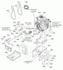 Murray 1695733 - Brute 33" Dual Stage Snow Thrower (2009) Listas de piezas de repuesto y dibujos Engine and Frame Group (2988403)