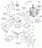 Murray 1695838 - 33" Dual Stage Snow Thrower (2010) Listas de piezas de repuesto y dibujos Engine & Frame Group (2989469)