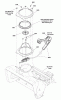 Murray 1695904 (SS22E) - B&S 22" Single Stage Snow Thrower (2010) Listas de piezas de repuesto y dibujos Chute Rotation Group - Remote (2988904)